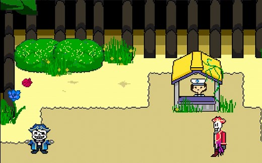 【Undertale同人作】海洋传说：更新了沙滩地形