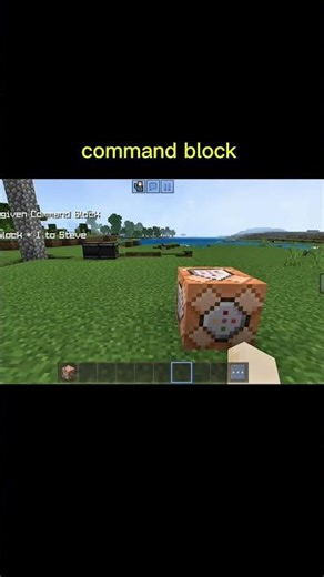 HOW TO COMMAND BLOCK #viral #shorts #trending #minecraft #funny