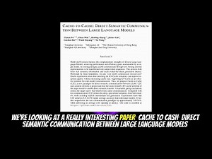 Cache-to-Cache: Direct Semantic Communication Between Large Language Models (Oct 2025)