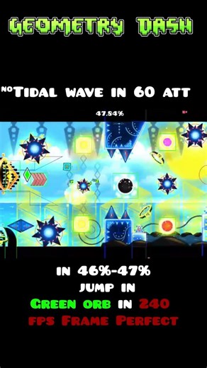 The hardest frame perfect challenge in Geometry Dash