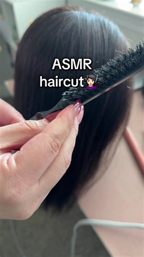ASMR Haircut Experience for Relaxation