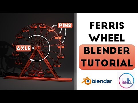 How to Make a Low-Poly Ferris Wheel (Blender 2.81 Tutorial)