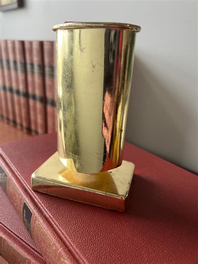 Vintage Brass Eyeglass Holder, Upright Stand With Felt Liner, 5 Inch - Etsy