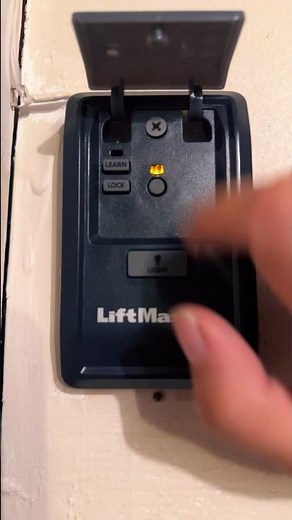 How to program Chamberlain REMOTE with LiftMaster garage OPENER that has a wall LEARN button