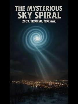 The Mysterious Sky Spiral (2009, Tromsø, Norway) #Sky