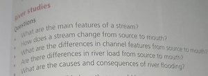 What are the main features of a stream?How does a stream chang... | Filo