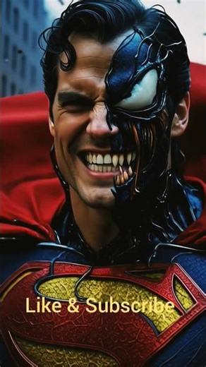 SuperVenom vs Venom 🔥 | Darkest Superman Transformation Ever!