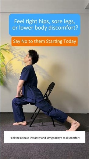 Say Goodbye to Hip and Leg Pain with This Easy Daily Stretch You Can Do at Home