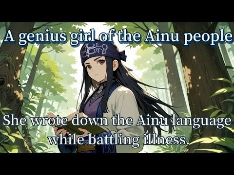 A genius girl of Ainu descent living in Japan wrote the Ainu language while battling illness.