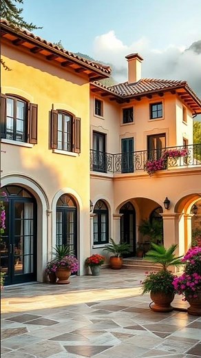 Elegant Tuscan Villa Design | A Timeless Architectural Masterpiece. #modernluxury #ItalianDesign