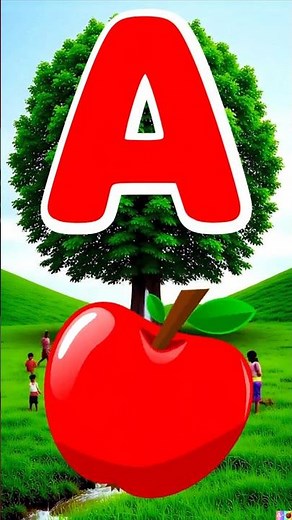 Phonics Song 2 with TWO Words in 3D - A For Airplane - ABC Alphabet Songs with Sounds for Children