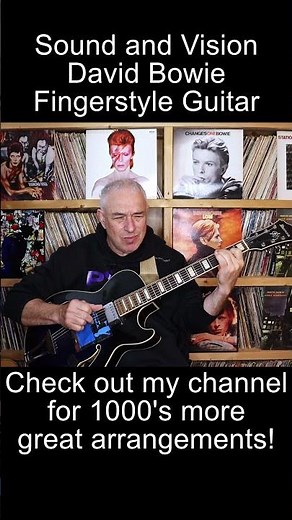 Sound and Vision #davidbowie #fingerstyleguitar