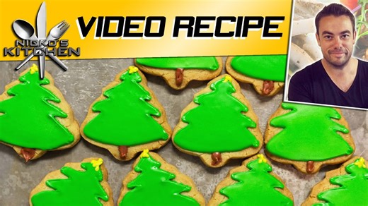 How to make Christmas Tree Cookies