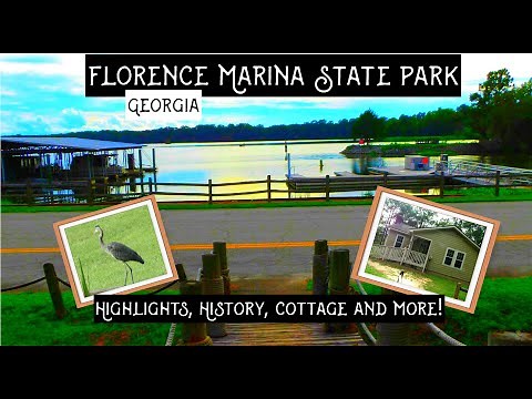 Florence Marina State Park | Georgia | Highlights, History, Cottage Tour and more!
