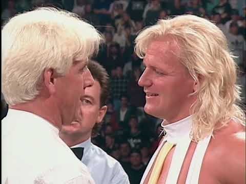 Jeff Jarrett & Ric Flair Strut off! Flair & Jarrett call out the NWO! 1996 (WCW)
