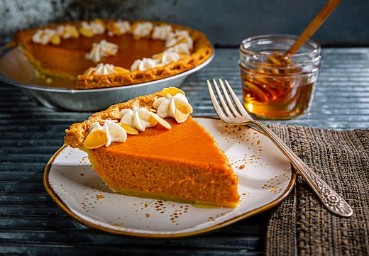 Honey, let's have some pumpkin pie! Try this delicious recipe from our friends at Millie Ray and Sons. | Food City