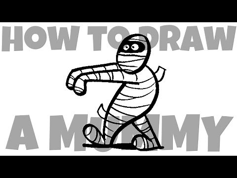 How to Draw a Mummy