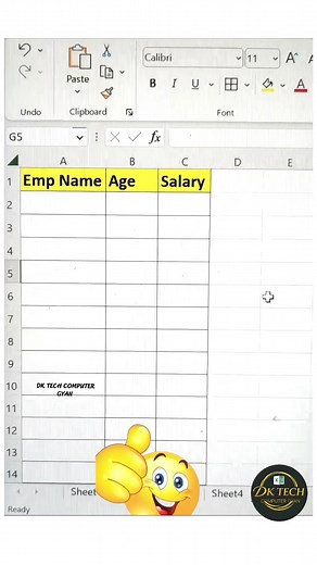 334K views · 4.4K reactions | Amazing Excel Data Entry Trick | This Trick Can Save Your Time⏰ #howto #Excel #exceltips #DataEntry #fblifestyle | DK TECH Computer GYAN | Facebook