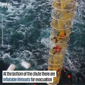 2.8M views · 23K reactions | This escape chute can evacute 159 people in just 10 minutes  | UNILAD Tech | Facebook
