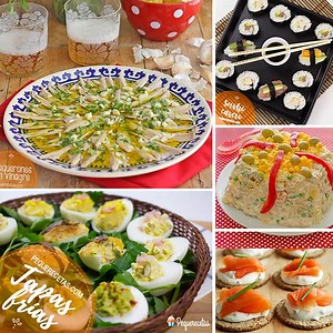 Ideas de APERITIVOS Y TAPAS FRÍAS fáciles - PequeRecetas