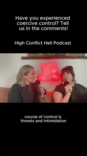 Coercive control signs in coparenting. 🚩Ep: 20 High Conflict Hell. #coparenting #divorce #parenting