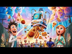 The Funniest Scene from Cloudy with a Chance of Meatballs! | Hollywood Animated Movie | Hindi Dubbed