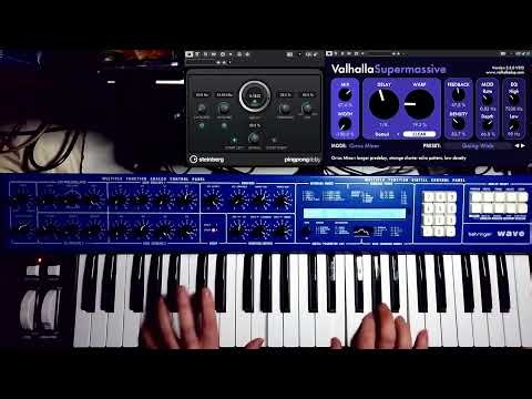 Behringer Wave Synthesizer Sound Design and Fun + FX