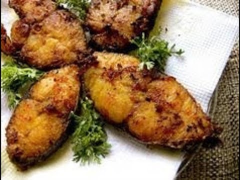Crispy rawas fish fry recipe (Indian salmon)