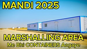 MANDI 2025 Ke MARSHALLING AREA Me Bhi CONTAINERS Pohonch Chukkay Hain 😍🔥😍🔥😍 COW & CAMEL: 4,500 GOAT: 2,250… IN.SHA.ALLAH “3 Se 4” Dinnou Me Tamaam INTEZAMAAT Mukammal Hojaingay 😎❤️😎❤️😎 | Mandi Ka Deewana