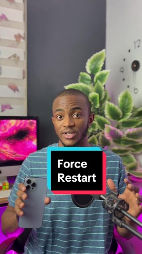 Force Restart iPhone#oumar_dr #viral #fyp #tiktoknigeria #teamsam🔥 #i...