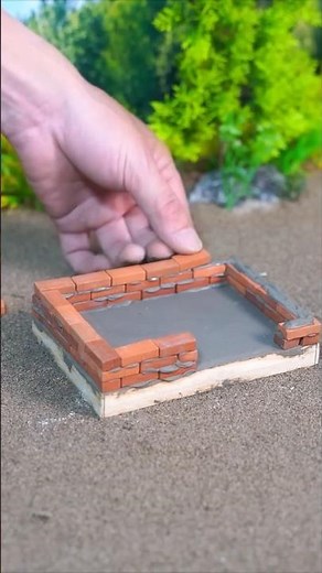 How to Create a Realistic Mini Brick Structure: DIY Tutorial