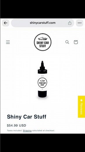Shiny Car Stuff cures with a gloss finish ✅ #detailing #carcare #diy #detailing #cars #trucks