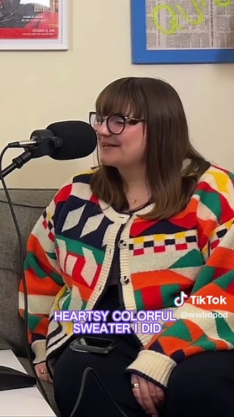 Long live the heart cardigan #wwbdpod #podcast