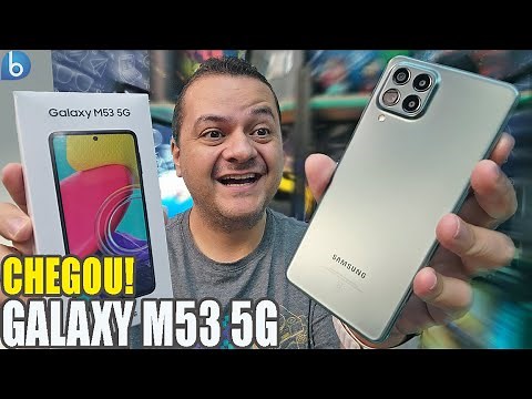 JÁ CHEGOU! NOVO GALAXY M53 5G | Unboxing e Impressões