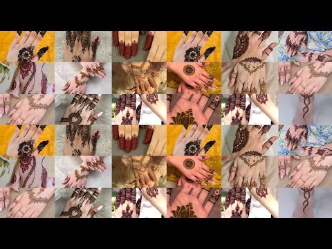 TOP 20+ Aesthetic Ramadan Special stylish Mehndi Designs - Easy simple Stylish Mehndi Designs