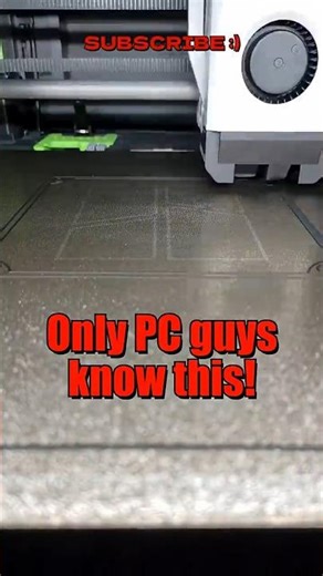 Only PC guys know this! 🖥️🔥#3dprinting #timelapse #bambulab #tech #technology #pc #satisfying