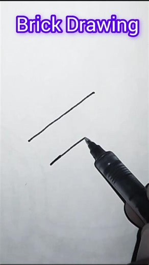 How to draw brick Drawing||brick design #art #drawing #brick #design #foryou