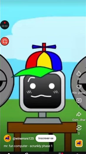 Baby mr fun computer # scrunkly baby