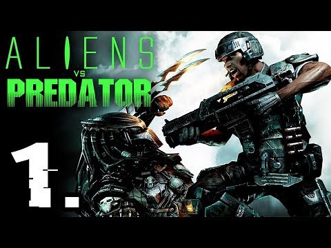 ALIENS VS PREDATOR CAMPAÑA MARINE PARTE 1 - GAMEPLAY ESPAÑOL