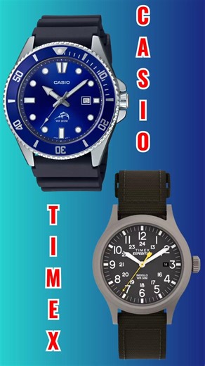 Casio vs Timex - which is actually better? #watches #budget