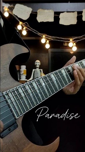 Coldplay - Paradise | Guitar Solo Cover