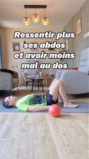 Abdos PILATES avec le petit ballon ! #pilates #pilatesworkout #pilatesball | Fabien Pilates