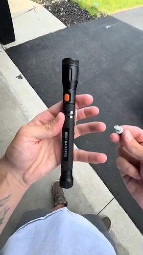 Tired of fumbling for dropped metal items in dark, tight spaces? This telescoping tool fixes it—3 super-bright LEDs, 22" extendable neck powerful magnet, perfect for hard-to-reach spots ✔️ SUPER BRIGHT Illumination – 3 LED lights (pre-installed spare batteries) light up dark areas 💡 ✔️ POWERFUL Magnetic Grip – Retrieves nuts, bolts, nails, screws; hands-free use on metallic surfaces 🧩 ✔️ ADJUSTABLE & Extendable – 22" telescopic neck with 360º flexibility for tight gaps 📏 ✔️ Durable & Versatil