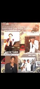 2.8K views · 89 reactions | Join me for a Live Interview from London with DB Pluse Ent. Friday June 30 6:30amPST 9:30am EST 8:30am CST 2:30 pm UK Thanks for your love and Support!! | Bunny DeBarge | Facebook