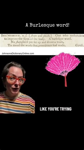 A lost word that I propose we resurrect : Shapesmith