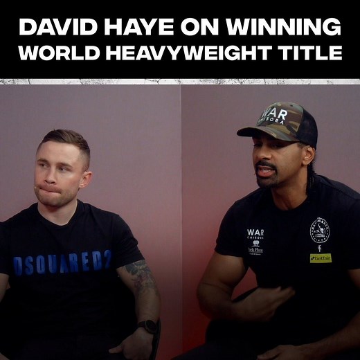 "For some reason I always thought I would fight a big Russian for the heavyweight title." David Haye looks back on a legacy defining fight, fighting Nikolai Valuev for the heavyweight championship. | JOE.co.uk