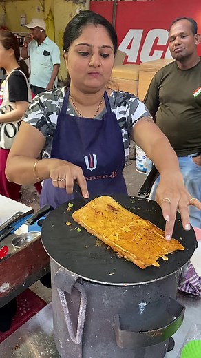 Bread Pudla Making by Hardworking Kavita Aunty | Mumbai Street Food | Indian Factory Club