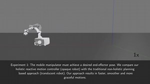 反应式移动机械臂的整体方案