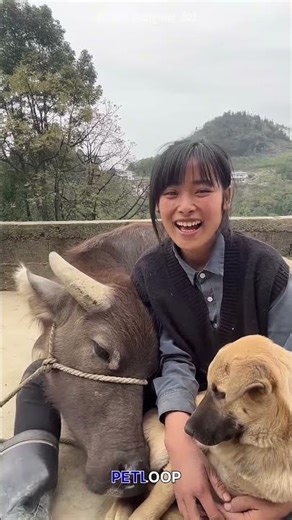 Gai Aur Ladki Ka Pyar 😭❤️ #pets #cuteanimal #miniecraft #cutecat #cutepet #cat #cute #animals