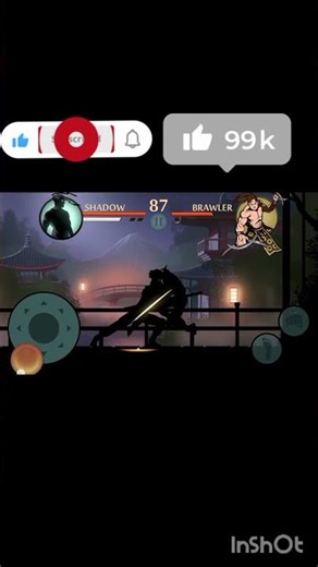#music shadow fight game play against brawler #edit